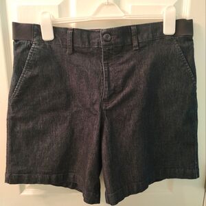 Women's Lee Dark Denim Shorts Size 16